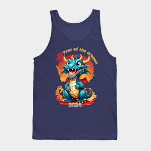 Chinese new year of the dragon 2024 Tank Top